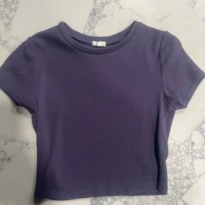 Garage Short Sleeve Tee in Deep Purple